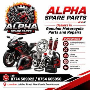 Alpha Spare Parts Expands Motorcycle Services in Ibanda Town